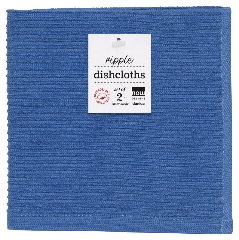 Danica Ripple Dishcloth Royal Set/2