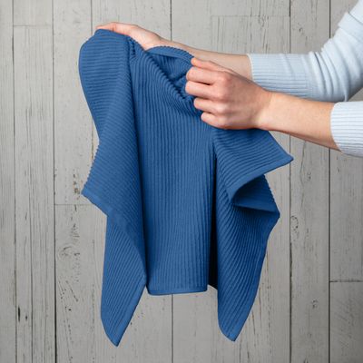 Danica KT Ripple Dishtowel Royal