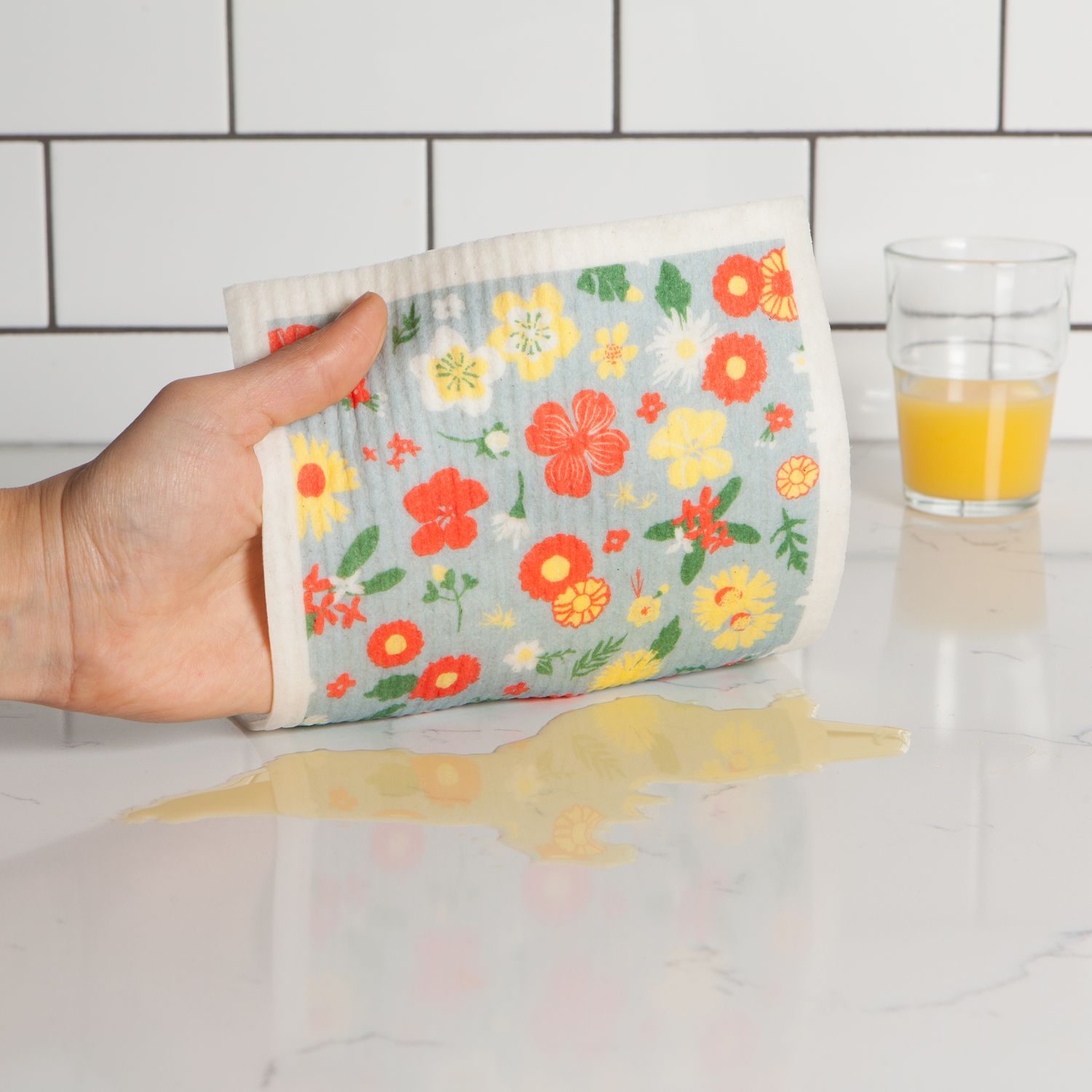 Danica Swedish Dishcloth Flowers of Month