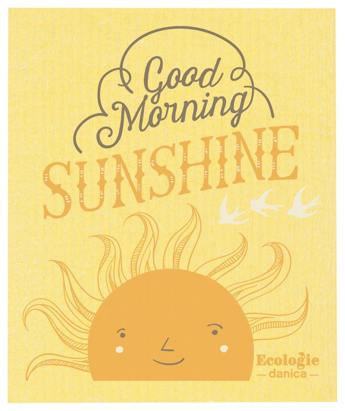 Danica Swedish Dishcloth Good Morning Sun