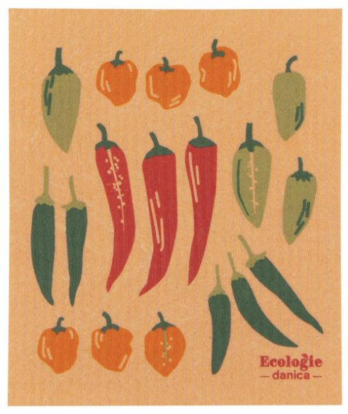 Danica Swedish Dishcloth Chili Peppers