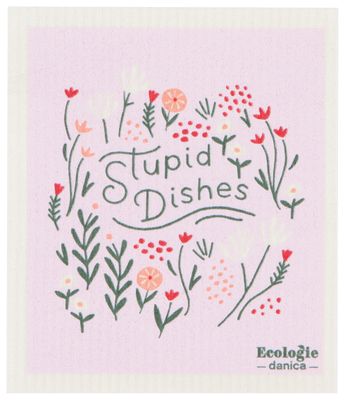 Danica Swedish Dishcloth Stupid Dishes