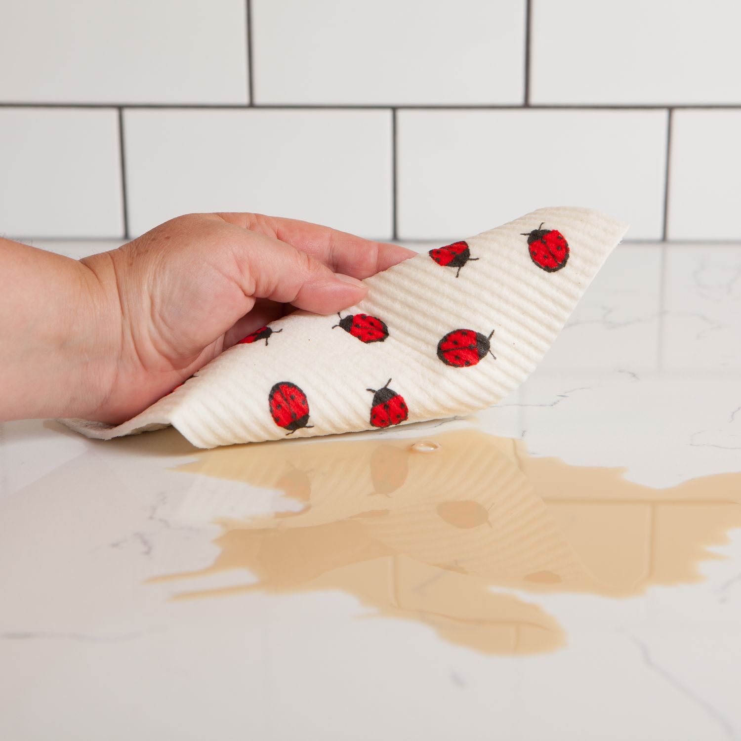 Danica Swedish Dishcloth Fly Away Ladybug Danica Swedish Dishcloth Fly Away Ladybug