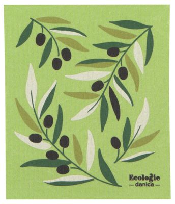 Danica Swedish Dishcloth Olives