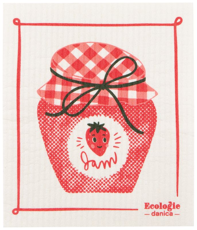 Danica Swedish Dishcloth Strawberry Jam