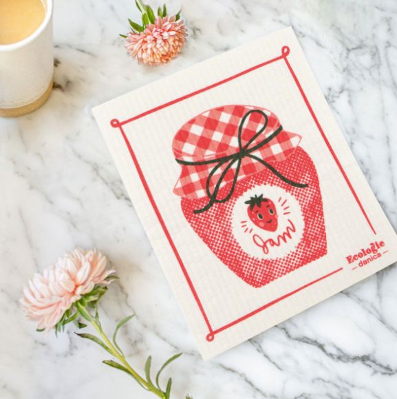 Danica Swedish Dishcloth Strawberry Jam Danica Swedish Dishcloth Strawberry Jam