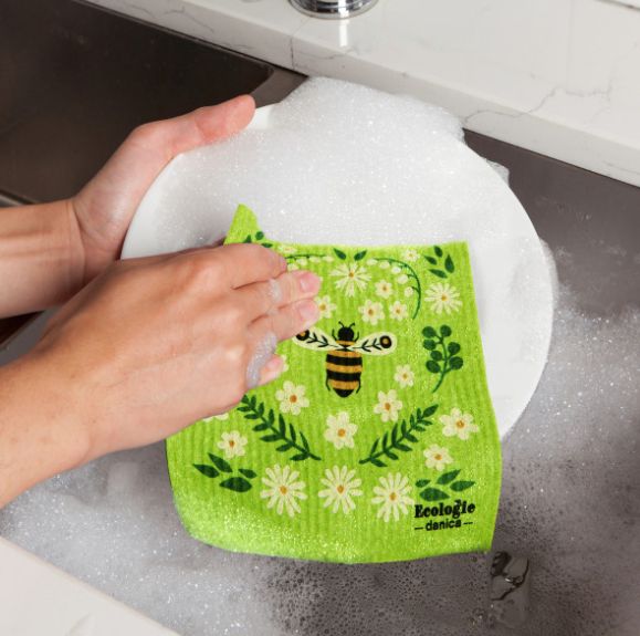 Danica Swedish Dishcloth Bee Garden Danica Swedish Dishcloth Bee Garden