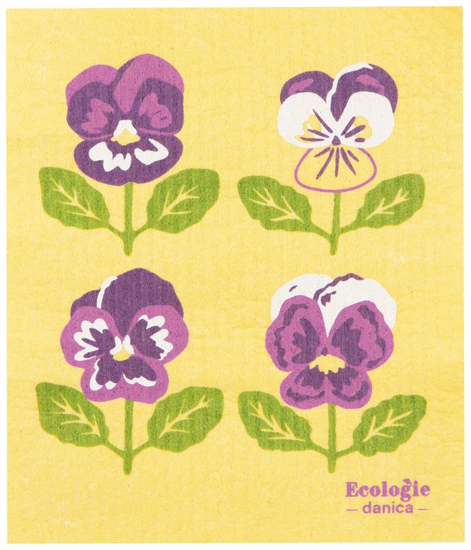 Danica Swedish Dishcloth Pansy