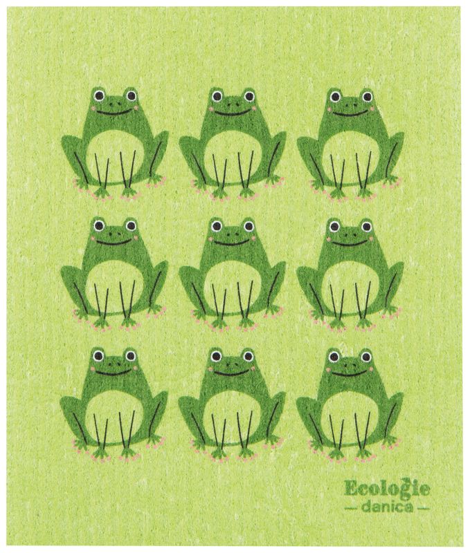 Danica Swedish Dishcloth Ribbit