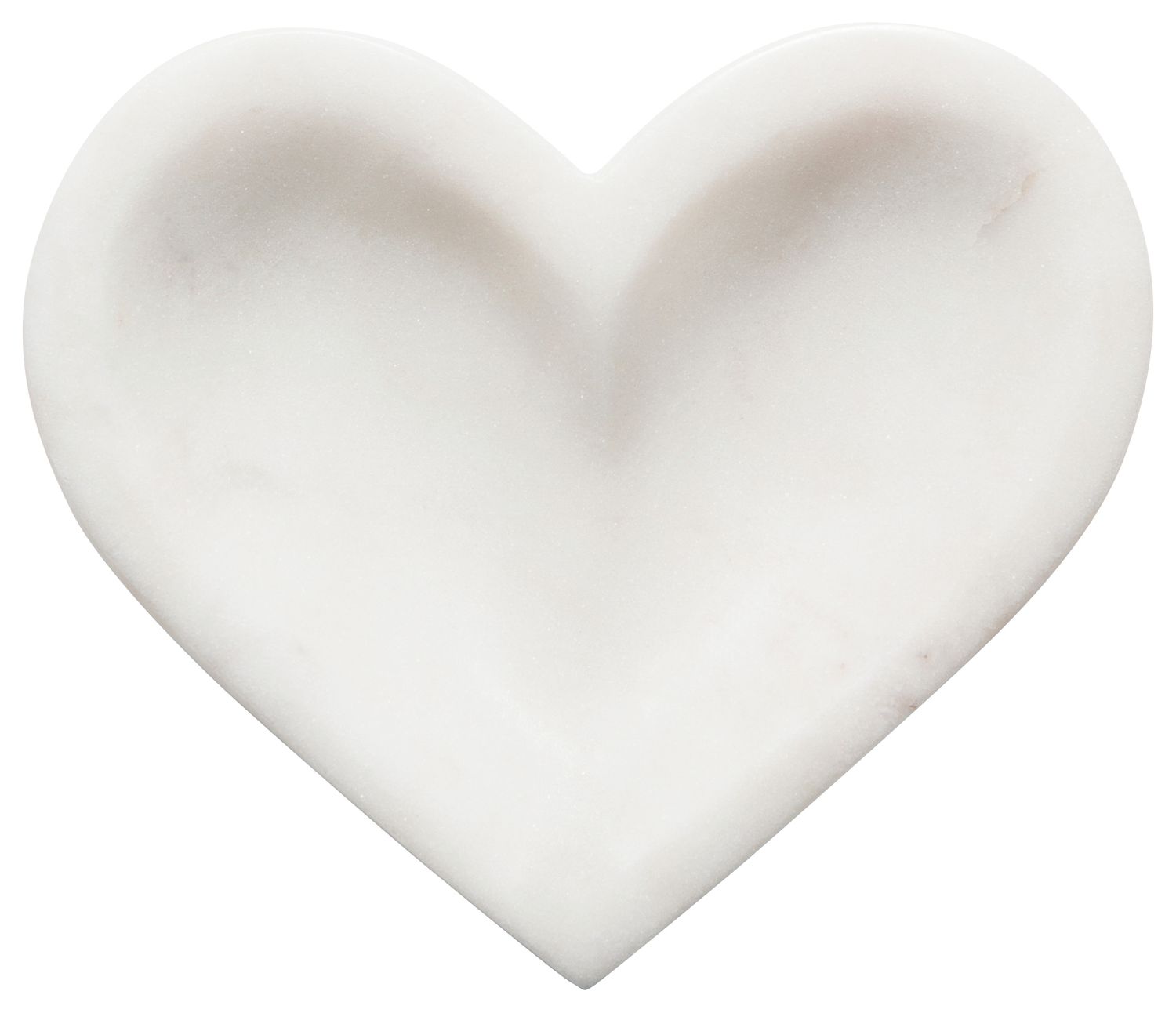 Danica Shaped Dish 4in Heart Marble
