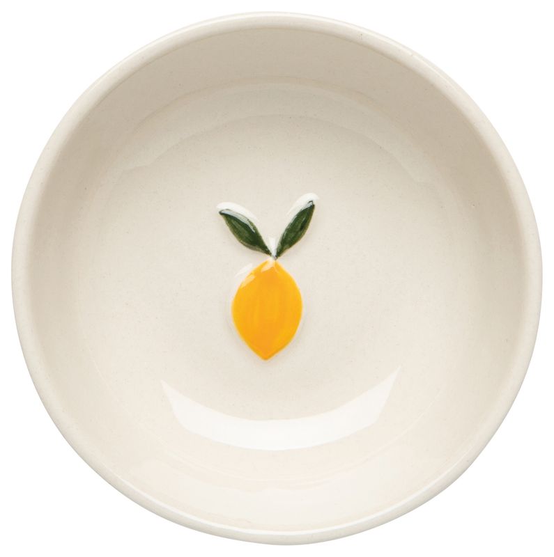 Danica Pinch Bowl Petite Motif Lemon