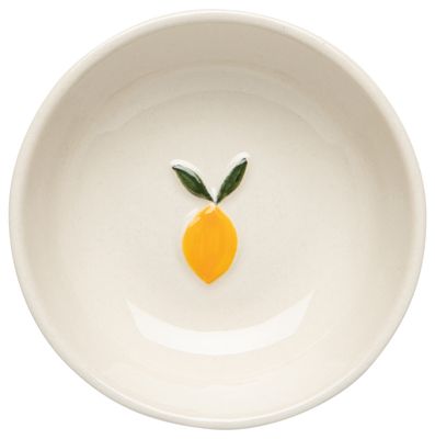 Danica Pinch Bowl Petite Motif Lemon