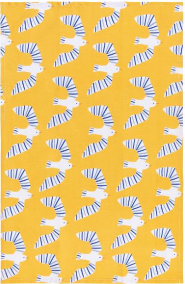 Danica Dishtowel Printed Birdie