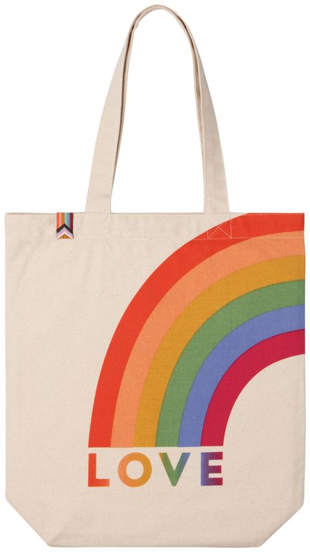 Danica Everyday Tote Bag Love is Love
