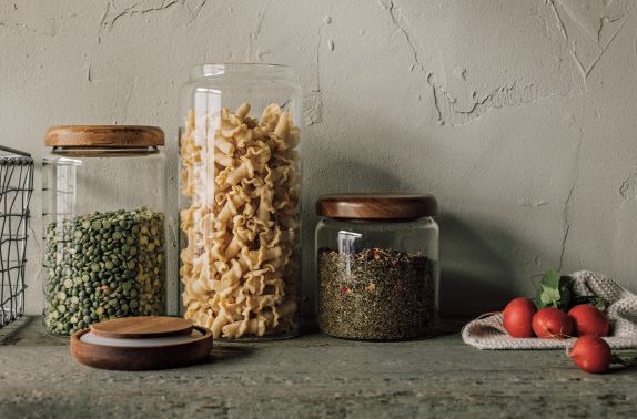 Danica Jar Glass Acacia Small