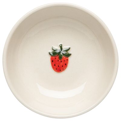 Danica Pinch Bowl Petite Motif Strawberry Danica Pinch Bowl Petite Motif Strawberry