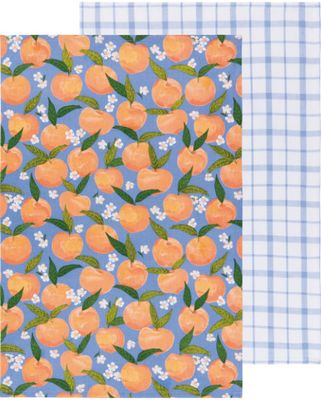 Danica Dishtowel Peaches Set/2