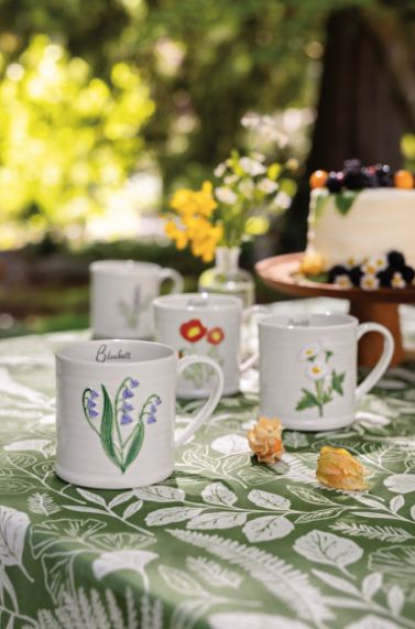 Danica Mug Floral Bluebell