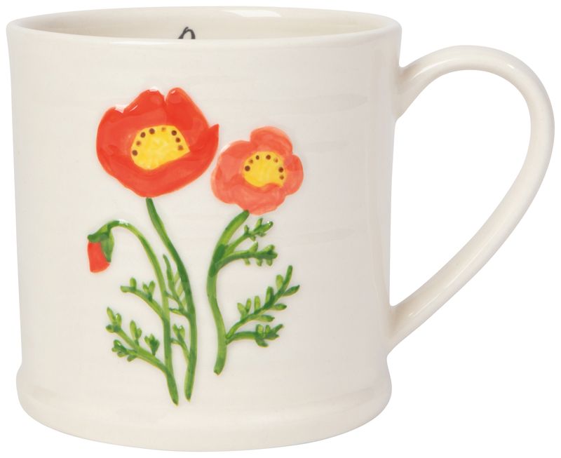 Danica Mug Floral Poppy