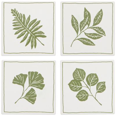 Danica Coaster Soak Up Fern & Frond Danica Coaster Soak Up Fern & Frond