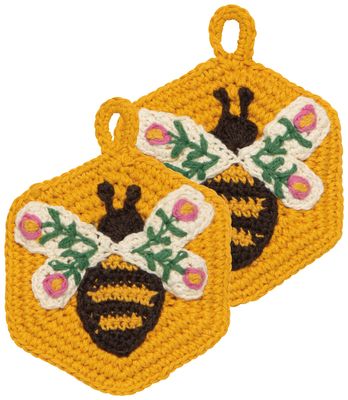 Danica Crochet Sponge Bee Garden Set/2
