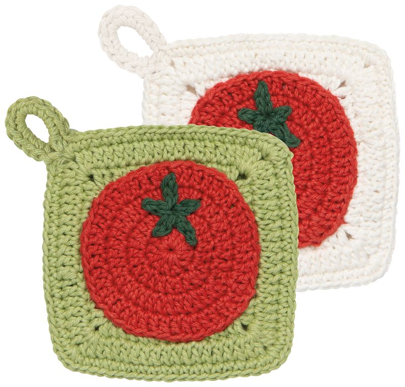 Danica Crochet Sponge Tomatoes Set/2 Danica Crochet Sponge Tomatoes Set/2
