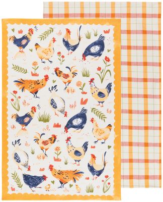 Danica Dishtowel Free Range Set/2