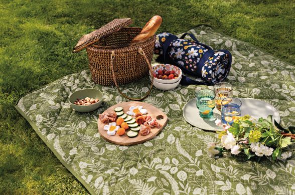 Danica Picnic Blanket Fern &amp; Frond
