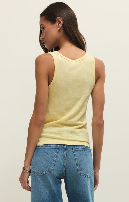Z Supply Classic Slub Scoop Tank Sunnyside