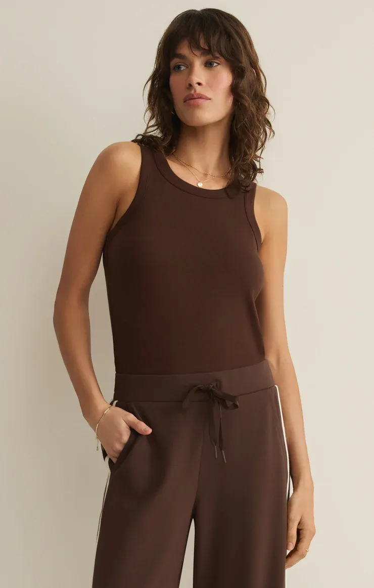 Z Supply Select Tank Chocolate Cherry