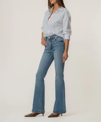 Kut From The Kloth Ana High Rise FAB AB Flare Obta