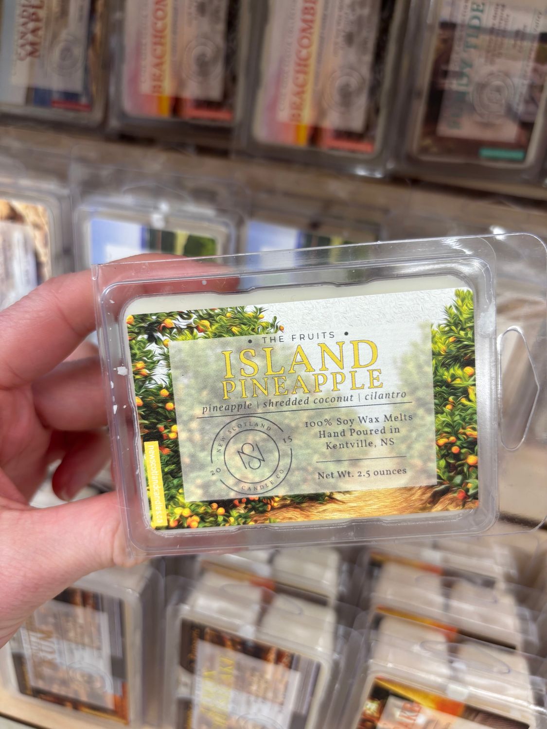 New Scotland Candle Co. Island Pineapple Melts New Scotland Candle Co. Island Pineapple Melts