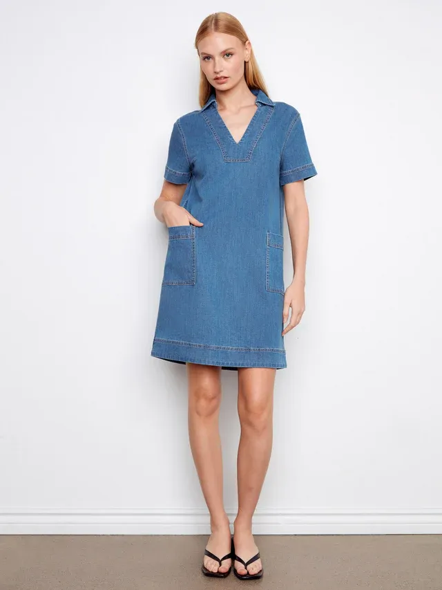 Charlie B Denim Dress