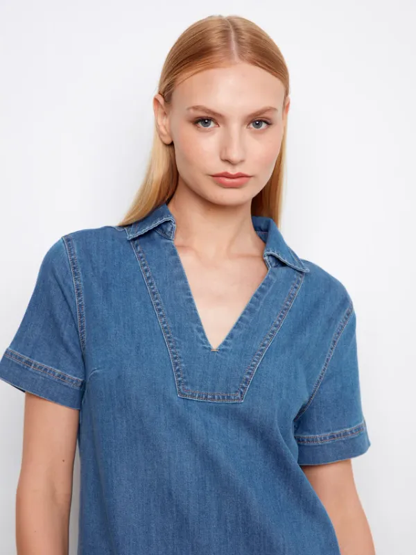 Charlie B Denim Dress