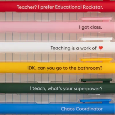 Snifty Teaching is a Work of Pen Set