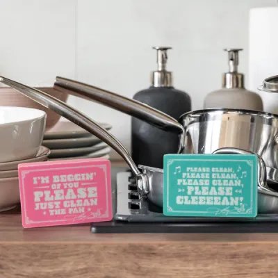 Fred Dolly Sink Sign Sponges Set/2