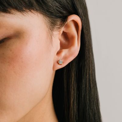 Lover's Tempo Waterproof Sol CZ Stud Earrings