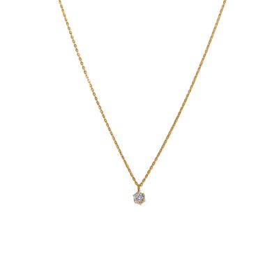 Lover's Tempo Waterproof Sol CZ Necklace
