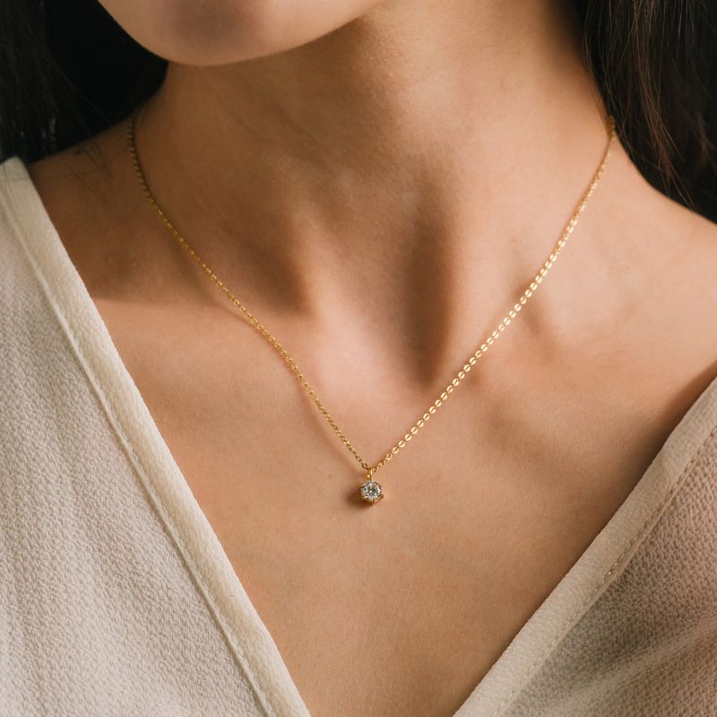 Lover's Tempo Waterproof Sol CZ Necklace Lover's Tempo Waterproof Sol CZ Necklace