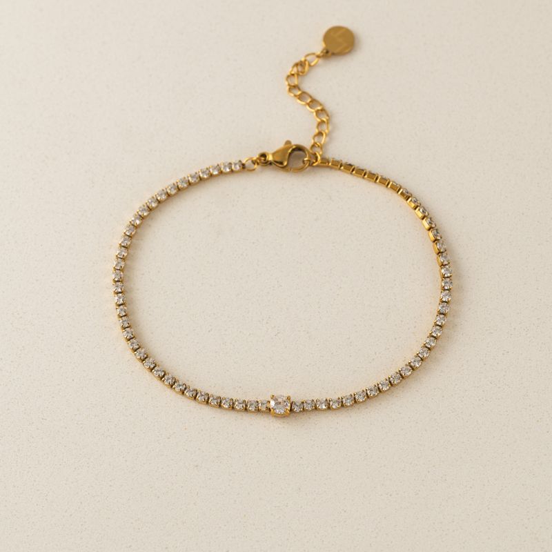 Lover's Tempo Waterproof Luma CZ Tennis Bracelet