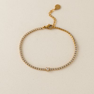 Lover's Tempo Waterproof Luma CZ Tennis Bracelet