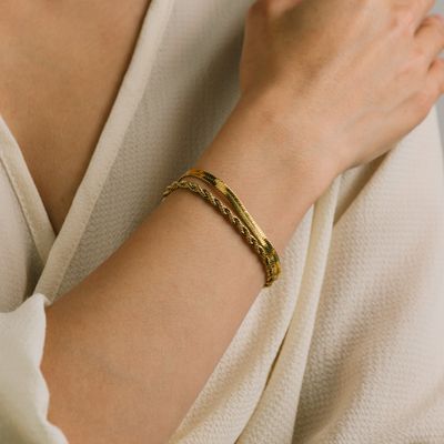 Lover's Tempo Waterproof Shore Layered Bracelet