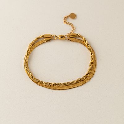 Lover's Tempo Waterproof Shore Layered Bracelet