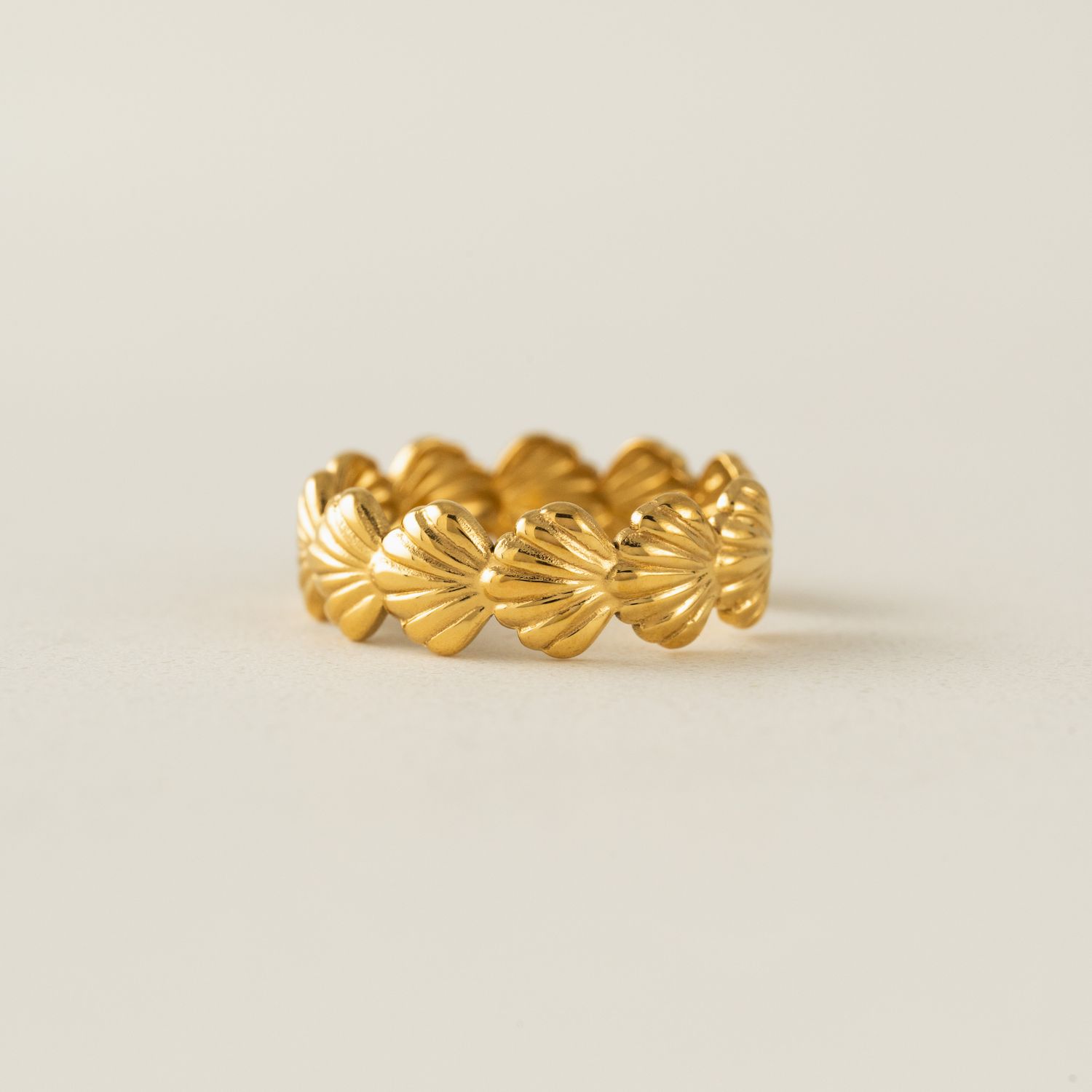 Lover's Tempo Waterproof Shell Open Ring