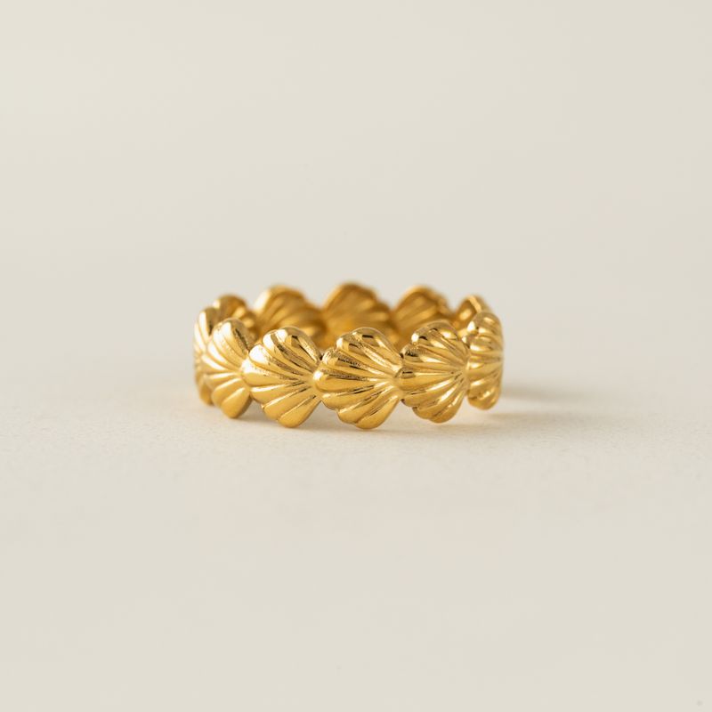 Lover's Tempo Waterproof Shell Open Ring Lover's Tempo Waterproof Shell Open Ring