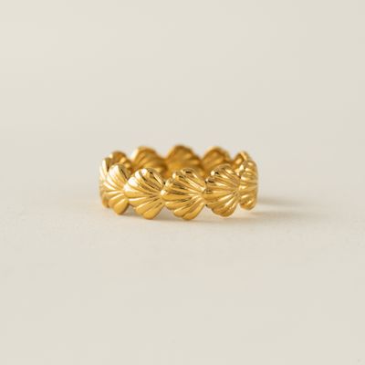 Lover's Tempo Waterproof Shell Open Ring