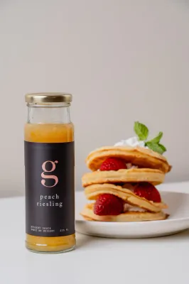 Gourmet Inspirations Peach Riesling Dessert Sauce