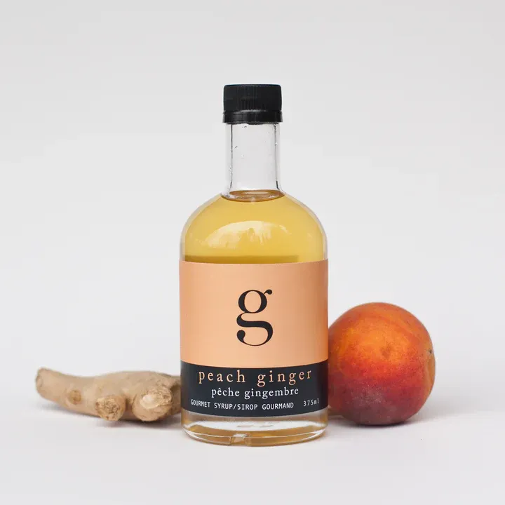 Gourmet Inspirations Peach Ginger Syrup
