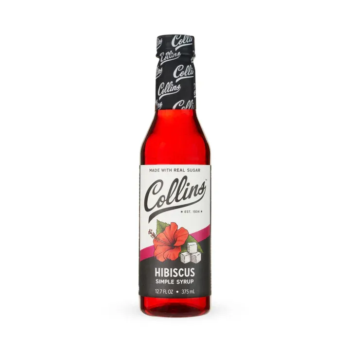 Collins Hibiscus Simple Syrup