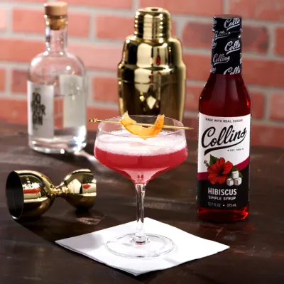 Collins Hibiscus Simple Syrup Collins Hibiscus Simple Syrup
